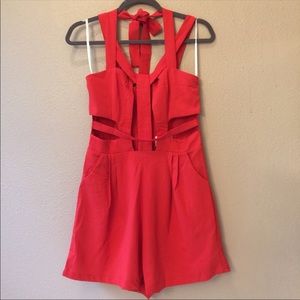 Sabo Skirt red romper